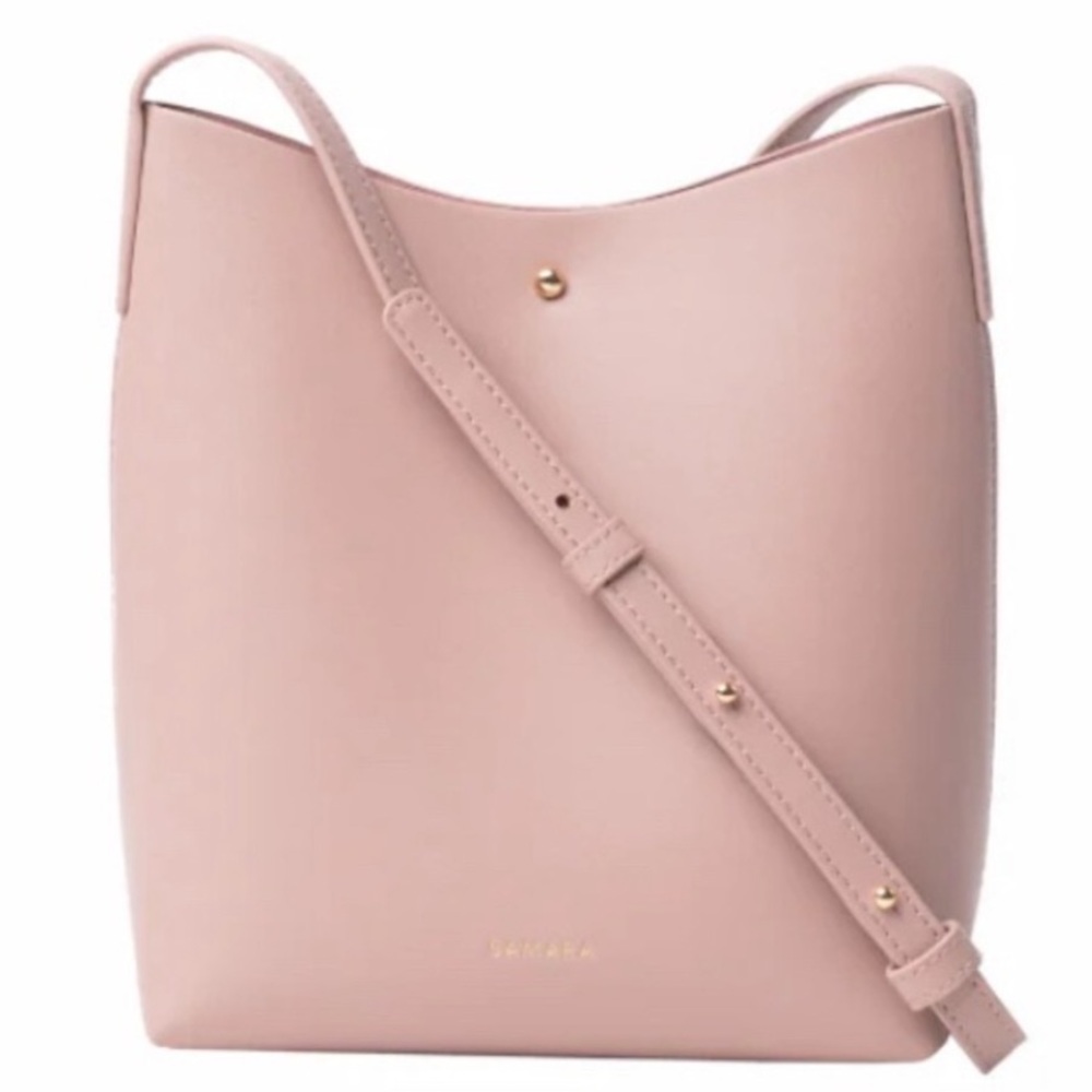 🩷Samara Pink Vegan Leather Crossbody Bag